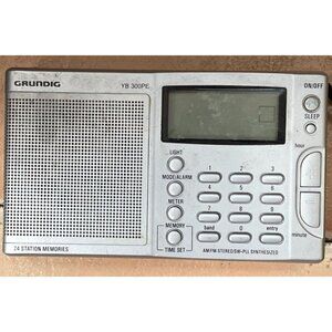 Grundig Model YB 300PE Yacht Boy AM/FM 13 Band Shortwave PLL Portable Radio